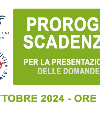 Proroga scadenza presentazione domande - Servizio Civile Universale a servizio dei Parchi Marini Calabria